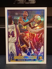 2003-04 Topps Chrome - Reggie Miller Refractor #31 Pacers  picture
