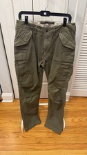 Relwen Men’s M-51 Commando Cargo Pants Size 32 Olive Green picture