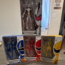 Hasbro Power Rangers Lightning Collection Dino Thunder 4pc Ranger Figure Lot picture