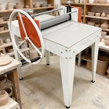 24.4x39.3In Clay Slab Roller Machine - Dual-Axis with Scale Markings for Ceramic picture