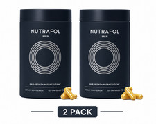 NUTRAFOL Men’s AUTHENTIC Hair Growth 2 Bottle 240 Pills 2 month supply picture