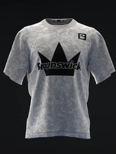 Custom Name Brunswick - Ivory Rhino Pro Bowling Jersey USA Size picture