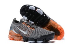 Nike Air VaporMax Flyknit 2 Grey Orange Men Running Shoes Air Cushion Size 7–11 picture