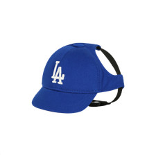 Genuine MLB Los Angeles Dodgers LA Logo Pet Dog Comfortable Cap Royal Blue picture