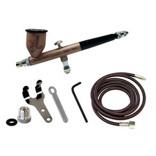 C-TG1AS-RGB Paasche Talon Rose Gold Cerakote Dbl Action Grav Feed Airbrush Set picture
