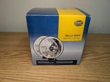 Hella 500FF 12V / 55W Halogen Driving Lamp Kit - 005750941 - New Open Box picture