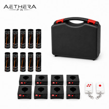 8-Pack Wireless Cold Spark Fountain Machine Full Kit picture