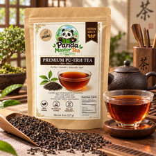 Premium Pu-erh Puer Puerh Tea Yunnan Ancient Tree Ripe Loose Leaf 8OZ picture