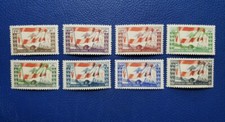 Lebanon 1946 SC 189-196 (8) Complete MNH SG 298-305 Victory Set Red V (B172) picture
