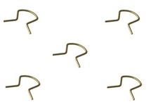 5 x Door Window Crank Retainer Roll Up Winder Handle Retaining Clips HEAVY DUTY picture