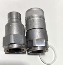 CAT Caterpillar 106-0401 & 106-0406 Quick Coupler Disconnect PAIR (GENUINE) *NEW picture