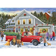 Eurographics Merry Christmas Store Jigsaw Puzzle picture