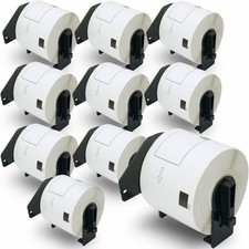 BETCKEY Replace for Brother DK-1202 (2.4 x 3.9 in) Shipping Labels[10 Roll] picture