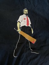 Shaun Of The Dead Promo T Shirt Aim For The Head- XL Black Horror - Vintage 2004 picture