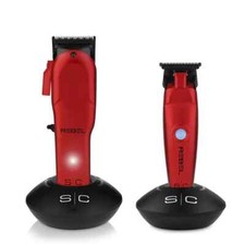 Stylecraft Rebel Clipper Trimmer Super-Torque Cordless Combo Red - COMBO(SC203) picture