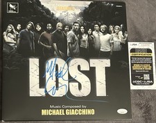 Michael Giacchino SIGNED LOST Vinyl JSA COA Season 2 Original TV Soundtrack picture