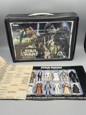 1978 Star Wars Carrying Case Kenner Vinyl Action Figure Collector's With Insert picture