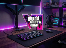 GTA 6 Lightbox Sign | Multicolor USB Gaming Lamp, Grand Theft Auto Decor picture