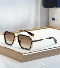 T-HENRI SHADOW Tortoise Gold Aviator Sunglasses Brown Gradient Lens 55-18-149 picture