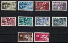 Romania 1945 MNH Mi 903-907,908-912 Sc B304-B313 Romanian Engineers ** picture