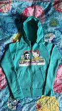 RARE Vintage Tokidoki x Hello Kitty Zip Hoodie Teal (S) NEW Deadstock Sushi 2008 picture