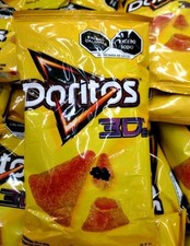 5X DORITOS 3D CHIPS QUESO - 5 BAGS OF 40g EACH -   picture