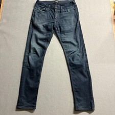 Paige Lennox Slim Fit Jeans Mens 32 Blue Stretch Denim Rayon Blend picture