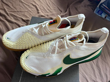 Nike Vapor Men’s Low Top Lace-Up Athletic Sneakers White Green Gum picture