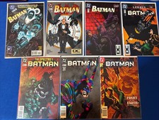 Batman #525, 526, 533, 534, 540, 552, 568 Rare DC Logo + Newsstands (1995) VF/NM picture