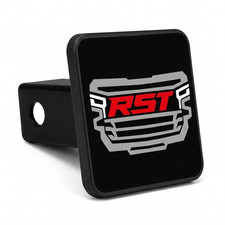 Premium 2 Inch Trailer Hitch Receiver Plug Cover Fits Chevy RST Suv and Trucks picture