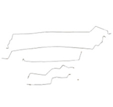 Complete Brake Line Kit Fits Hyundai Sante Fe 2001-2006 Non-ABS models-CBK0162SS picture