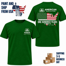 Pioneer Seed One Hundred Years American Heritage T-Shirt Gift picture