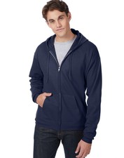 Hanes EcoSmart Unisex Full-Zip Fleece Hoodie picture