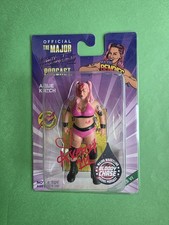 Allie Katch Hand Signed Bloody Chase Figure Major Bendies GCW MWFP Pro Wrestling picture