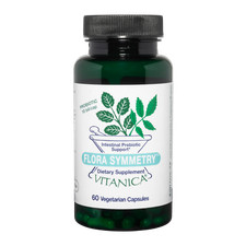 Vitanica, Flora Symmetry, Intestinal Probiotic Support, Vegetarian, 60 Capsules picture