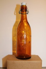 1890S JOSEPH SCHLITZ'S MILWAUKEE LAGER BEER BOTTLE GAHM BOSTON ORIGINAL STOPPER picture