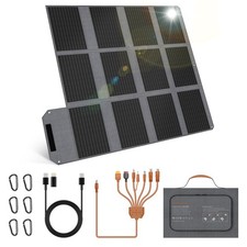 MHPOWOS 40W 80W 120W Portable Solar Panel Charger USB Foldable IP65 Waterproof picture