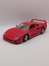 Vintage Bburago Ferrari F40 1987 Red Diecast Model Car 1:24 Scale Made in Italy picture