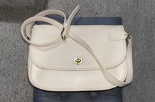 COACH Vintage City Bag Crossbody Glovetanned Leather Handbag 9790 Bone Ivory picture