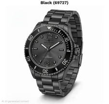 INVICTA SPECIALTY VELARIO  MENS WATCH 41MM BLACK STEEL BAND BLACK DIAL 69727 picture