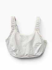 Glamorise Custom Control Wirefree Sports Bra 1166 White Size 38H picture