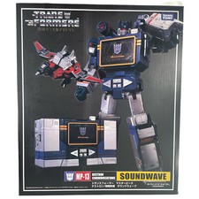 Transformers Toy Masterpiece MP-13 Soundwave w/Laserbeak Cassette In Open Box picture
