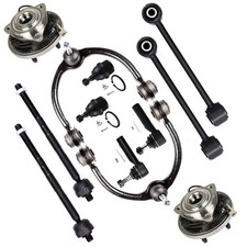 12PCS Front Suspension Kit,Wheel Hub Control Arm Tie Rod End picture