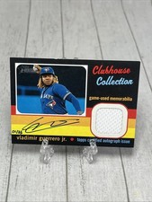 2020 Topps Heritage Clubhouse Collection Auto Relic Vladimir Guerrero #01/25 picture