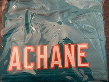 Autographed/Signed De'Von DeVon Achane Miami Teal Jersey Beckett BAS COA picture