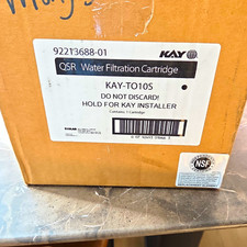 Ecolab QSR Water Filtration Cartridge KAY-T010S 92213688-01 Particulate picture