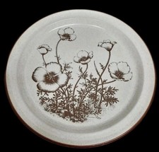 Set of 4 Noritake Stoneware Desert Flowers Dinner Plates NOS UNUSED picture