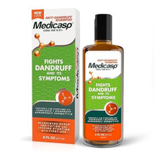 Medicasp Coal Tar Gel Anti Dandruff Shampoo Flaky & Itchy Scalp Treatment (6 oz) picture