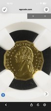 The 2026 George Washington 13 sided 24 K Gold One Dollar. 19,999 struck picture