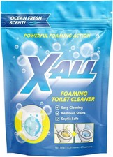 X-ALL Foaming Toilet Cleaner, Self-Activating Powder for Deep Cleaning,... picture
